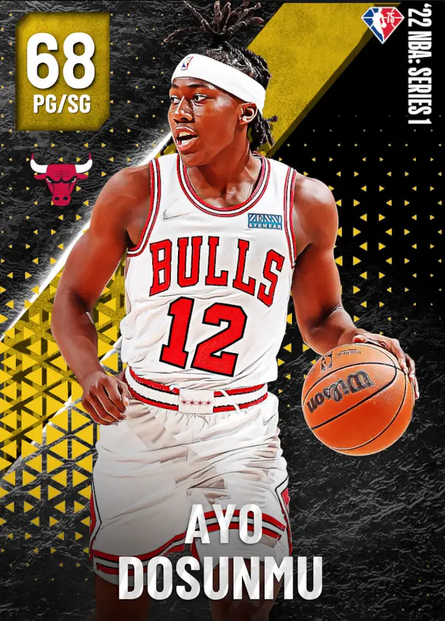 (GOLD) Ayo Dosunmu (68 OVR)
