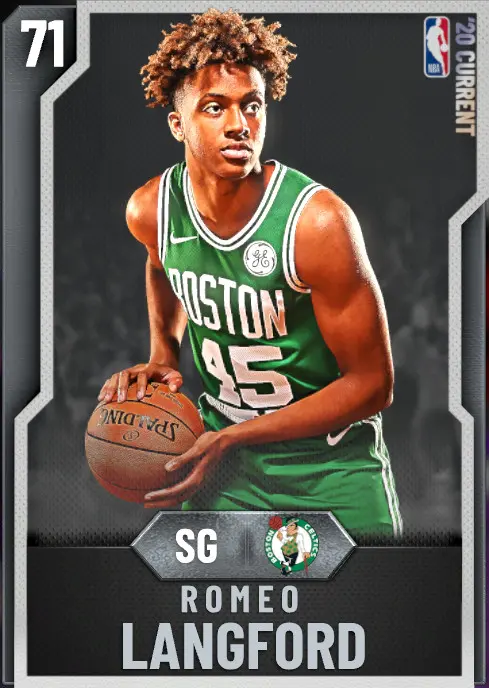 (SILVER) Romeo Langford (71 OVR)