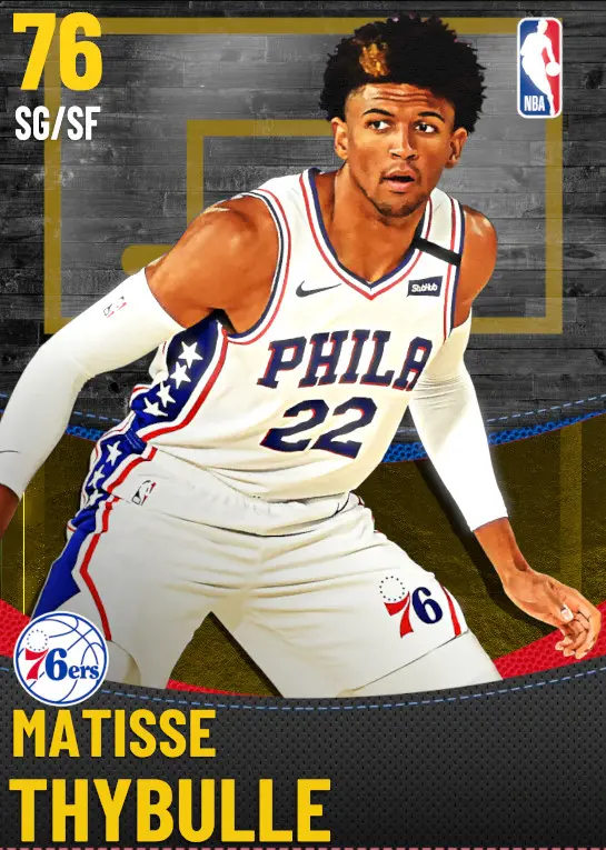 (GOLD) Matisse Thybulle (76 OVR)