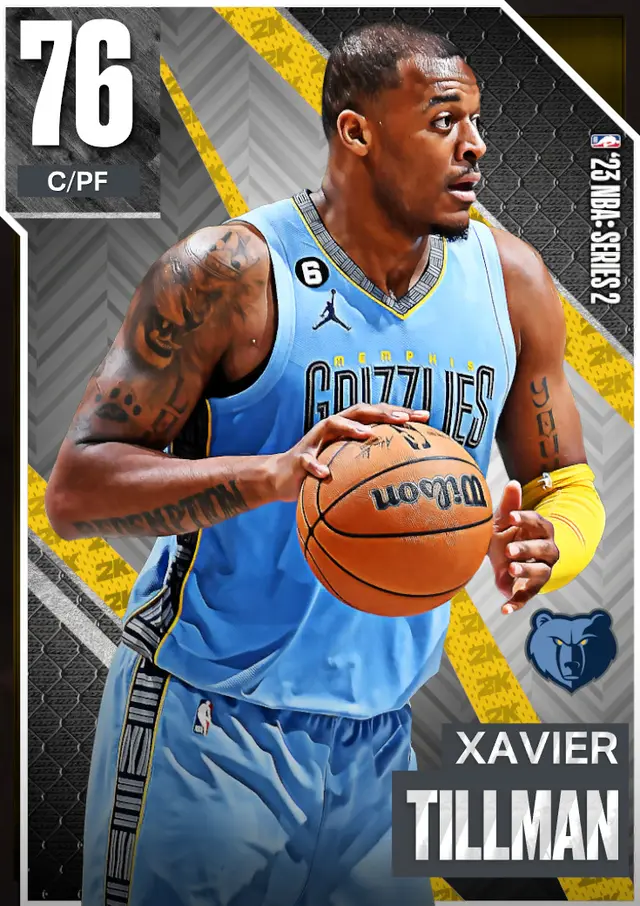 (GOLD) Xavier Tillman (76 OVR)