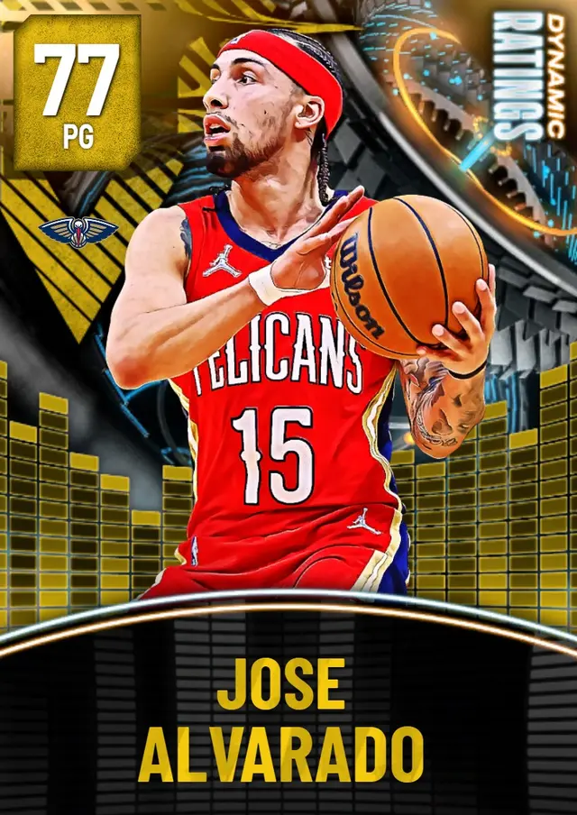 (GOLD) Jose Alvarado (77 OVR)