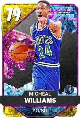 79 Micheal Williams | Gold Gems of the Game