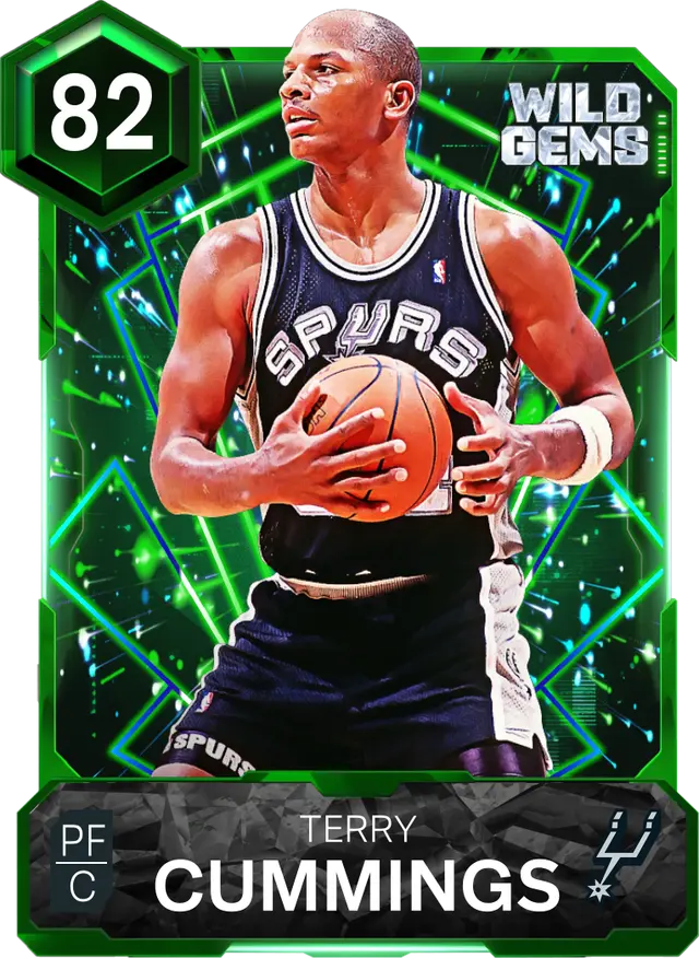 (EMERALD) Terry Cummings (82 OVR)