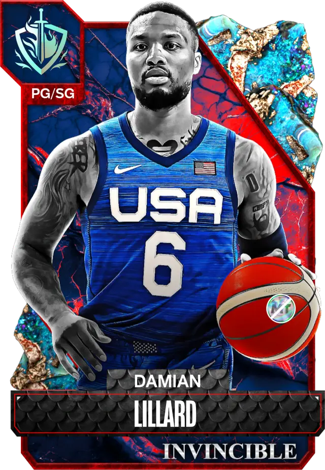 (INVINCIBLE) Damian Lillard (99 OVR)