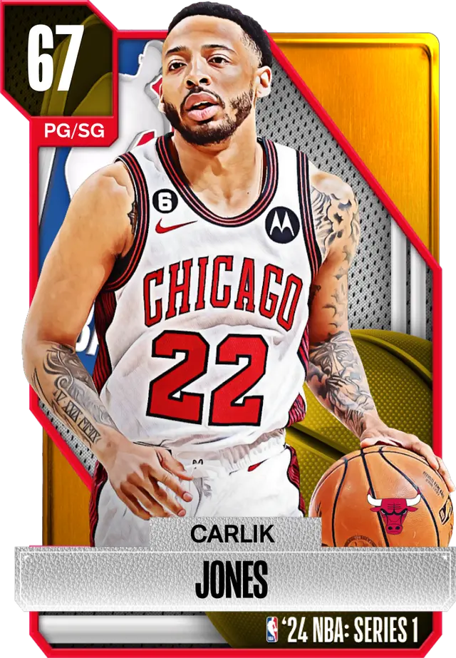 (GOLD) Carlik Jones (67 OVR)