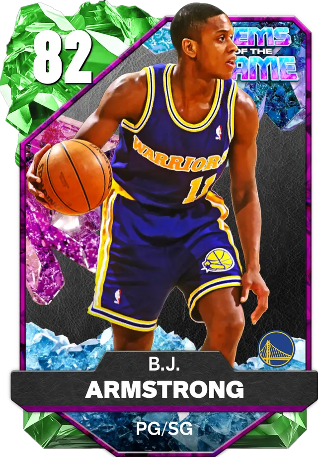(EMERALD) B.J. Armstrong (82 OVR)