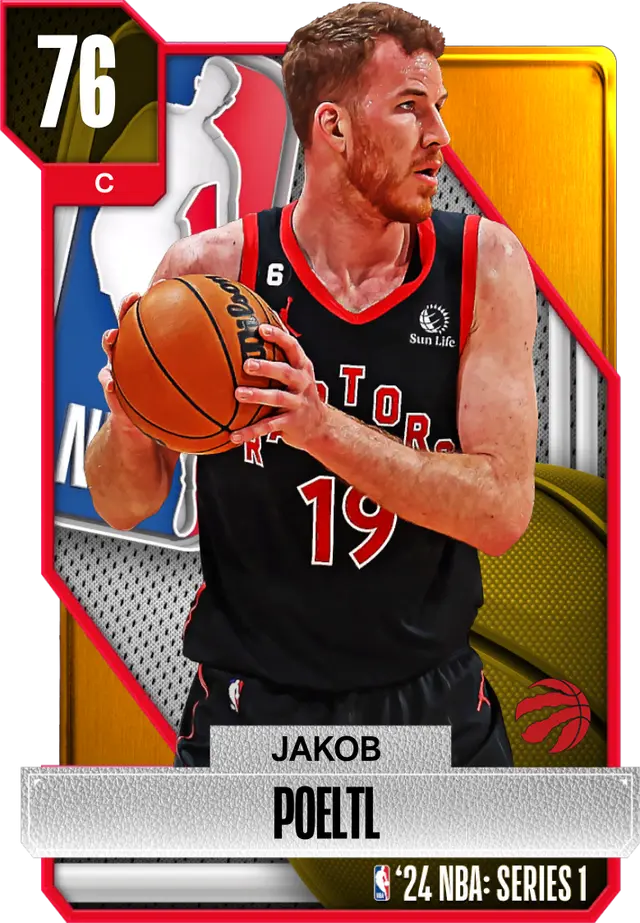 (GOLD) Jakob Poeltl (76 OVR)