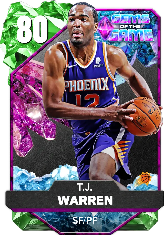 (EMERALD) T.J. Warren (80 OVR)