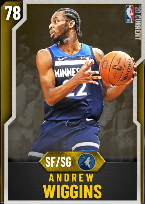 (GOLD) Andrew Wiggins (78 OVR)