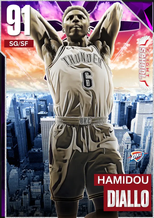 (AMETHYST) Hamidou Diallo (91 OVR)