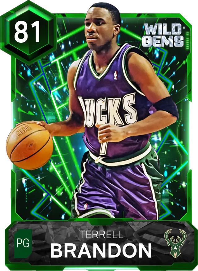 (EMERALD) Terrell Brandon (81 OVR)