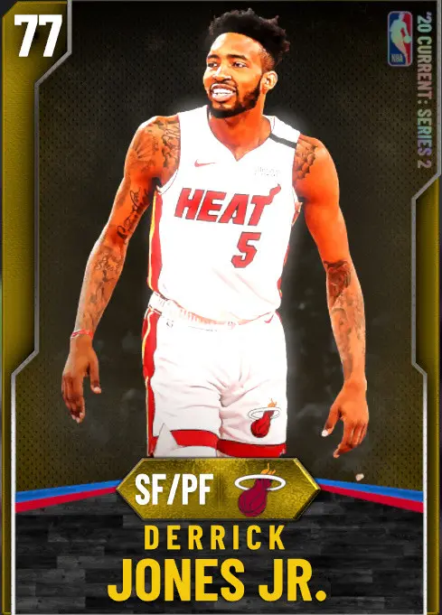 (GOLD) Derrick Jones Jr. (77 OVR)