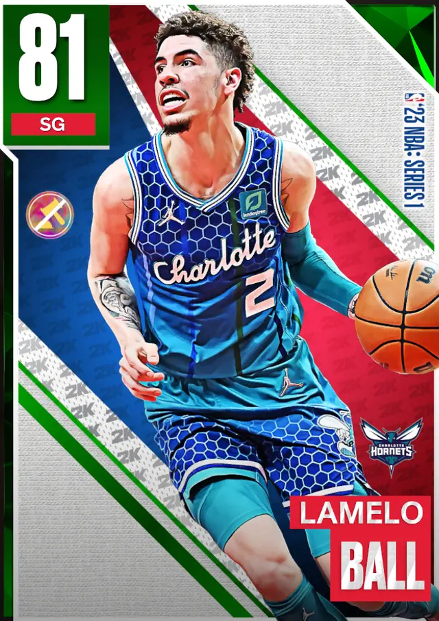 (EMERALD) LaMelo Ball (81 OVR)
