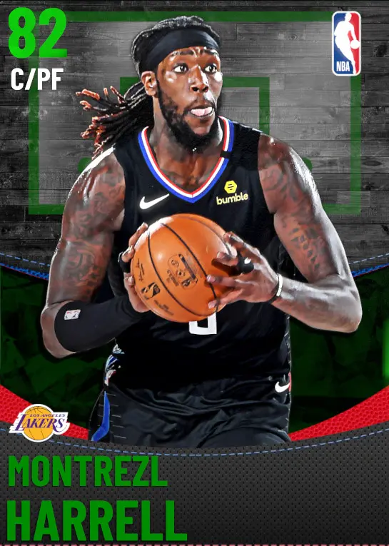 (EMERALD) Montrezl Harrell (82 OVR)