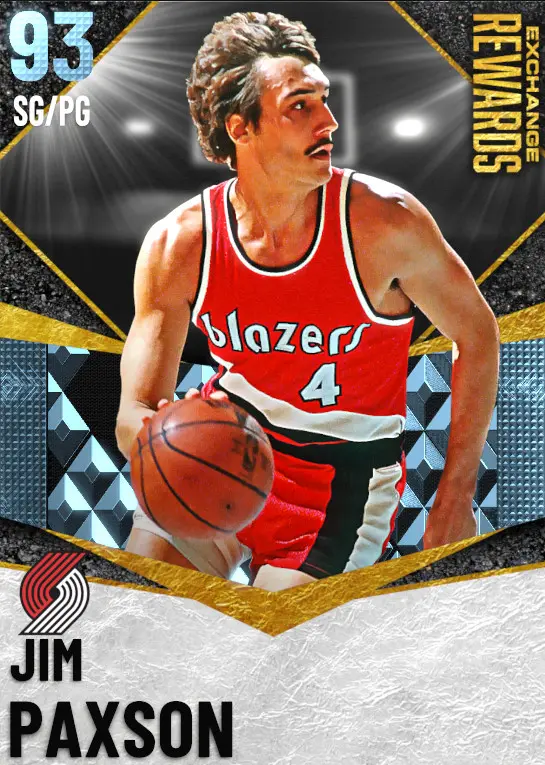 (DIAMOND) Jim Paxson (93 OVR)
