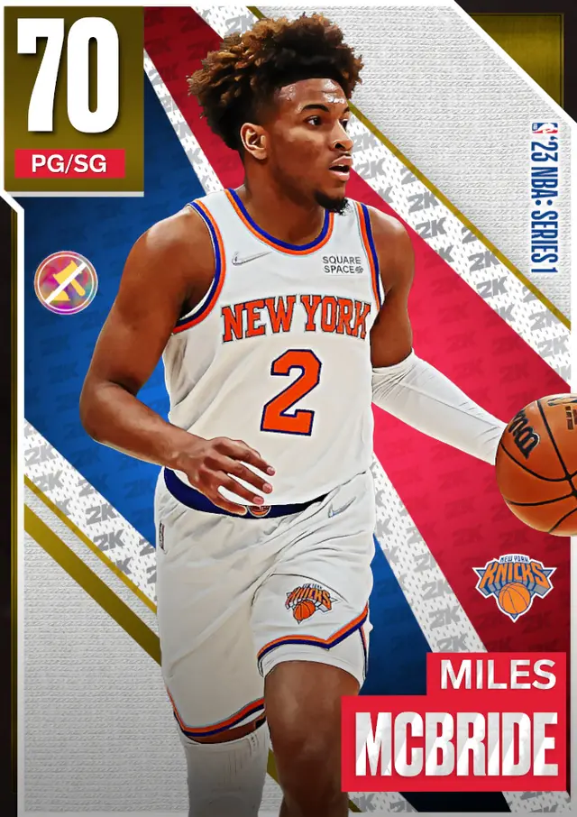 (GOLD) Miles McBride (70 OVR)