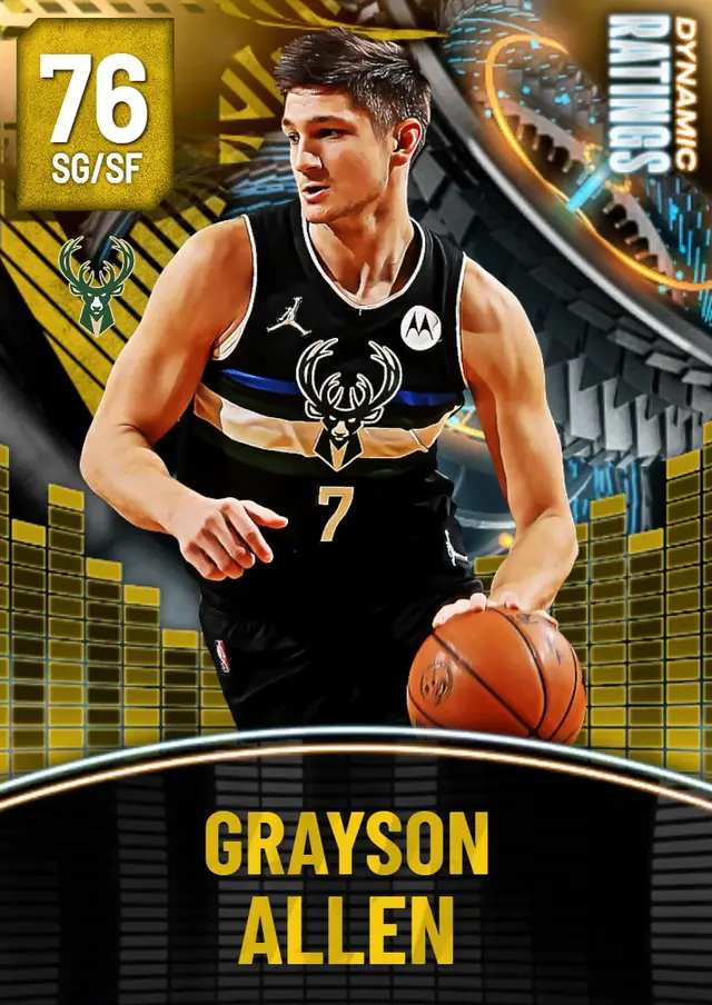 (GOLD) Grayson Allen (76 OVR)