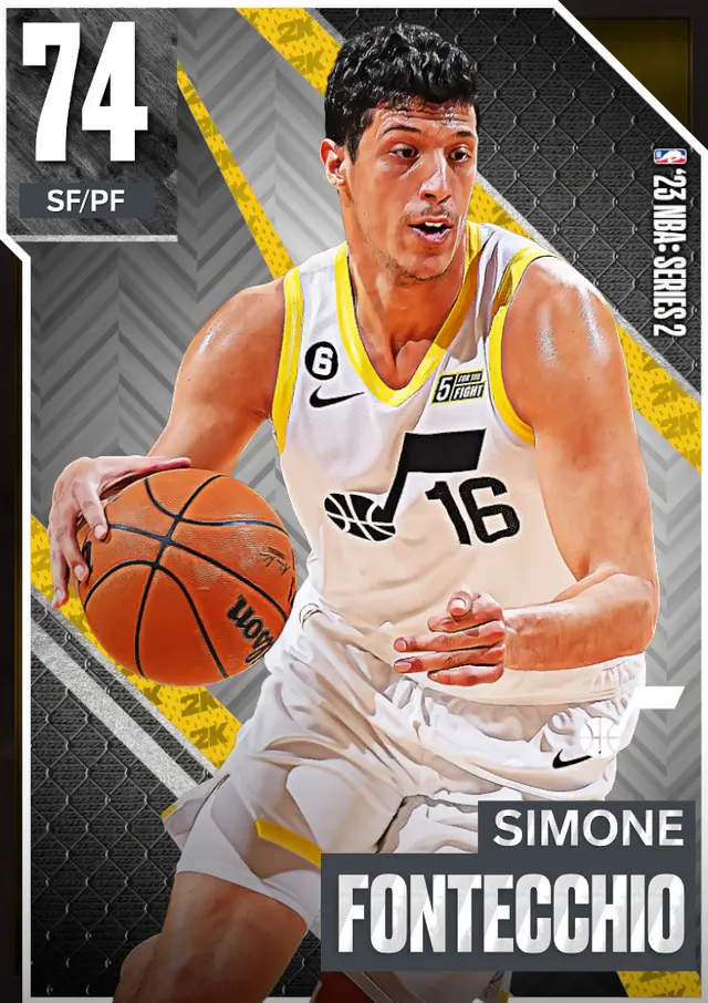 (GOLD) Simone Fontecchio (74 OVR)