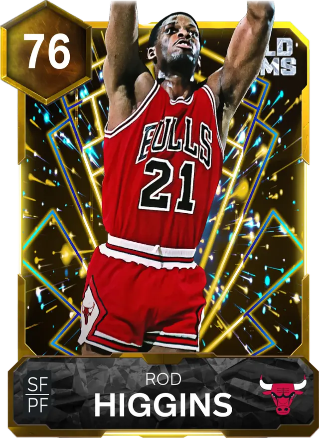 76 Rod Higgins | Gold Wild Gems