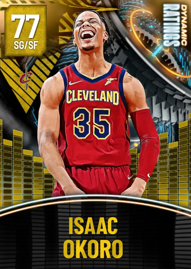 (GOLD) Isaac Okoro (77 OVR)