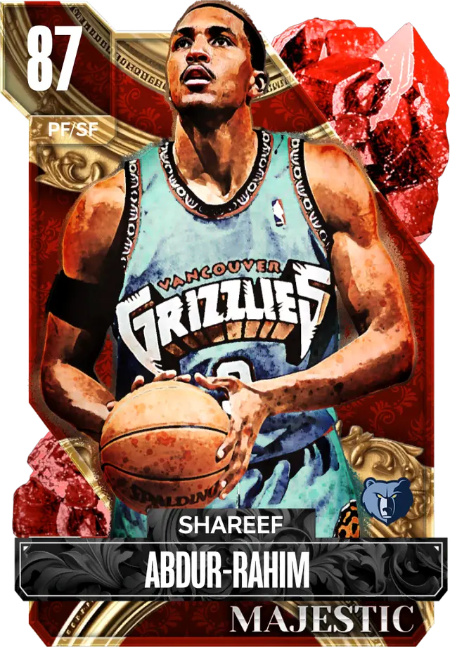 (RUBY) Shareef Abdur-Rahim (87 OVR)