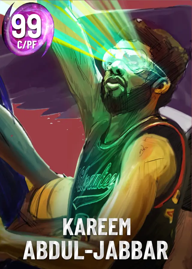 (DM) Kareem Abdul-Jabbar (99 OVR)