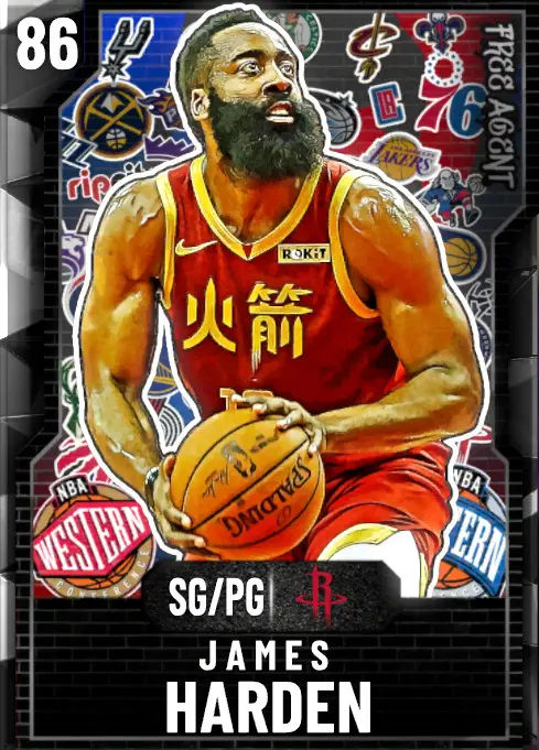 (SAPPHIRE) James Harden (86 OVR)