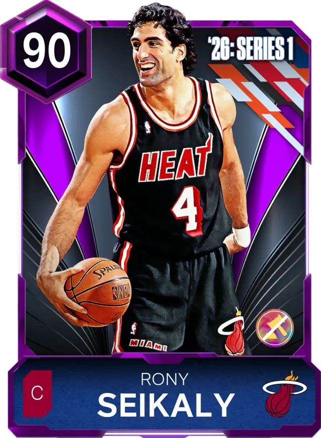 (AMETHYST) Rony Seikaly (90 OVR)
