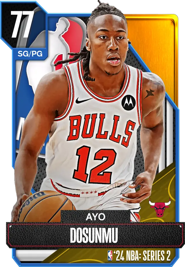 (GOLD) Ayo Dosunmu (77 OVR)
