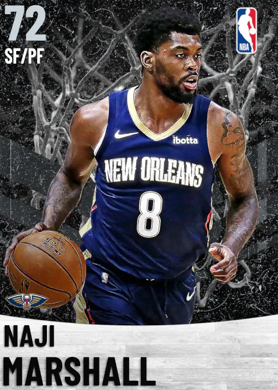 (SILVER) Naji Marshall (72 OVR)