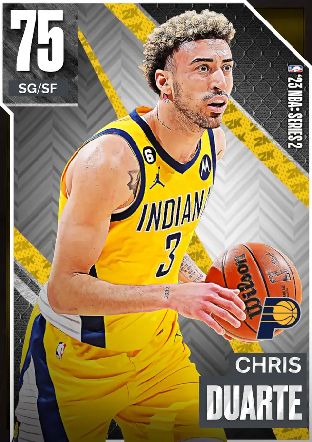 (GOLD) Chris Duarte (75 OVR)