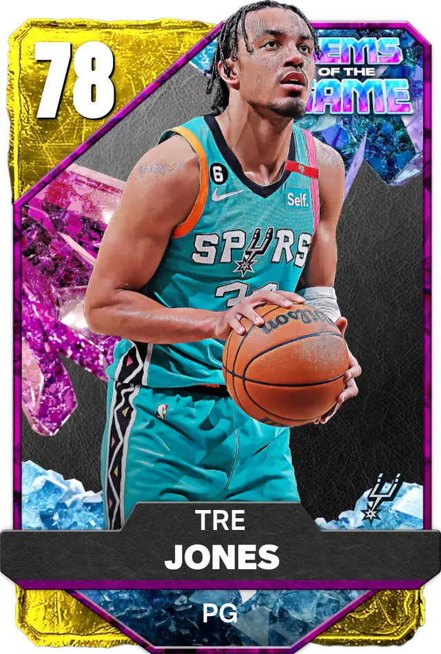 (GOLD) Tre Jones (78 OVR)