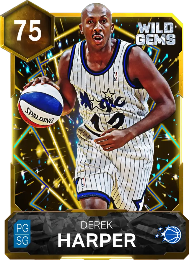 (GOLD) Derek Harper (75 OVR)