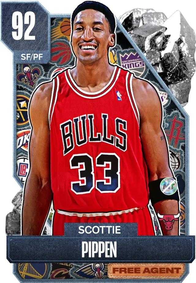 (FREEAGENT) Scottie Pippen (92 OVR)