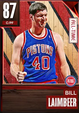 87 Bill Laimbeer | Detroit Pistons