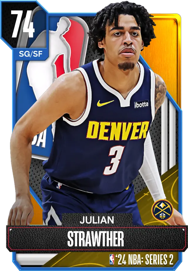 (GOLD) Julian Strawther (74 OVR)