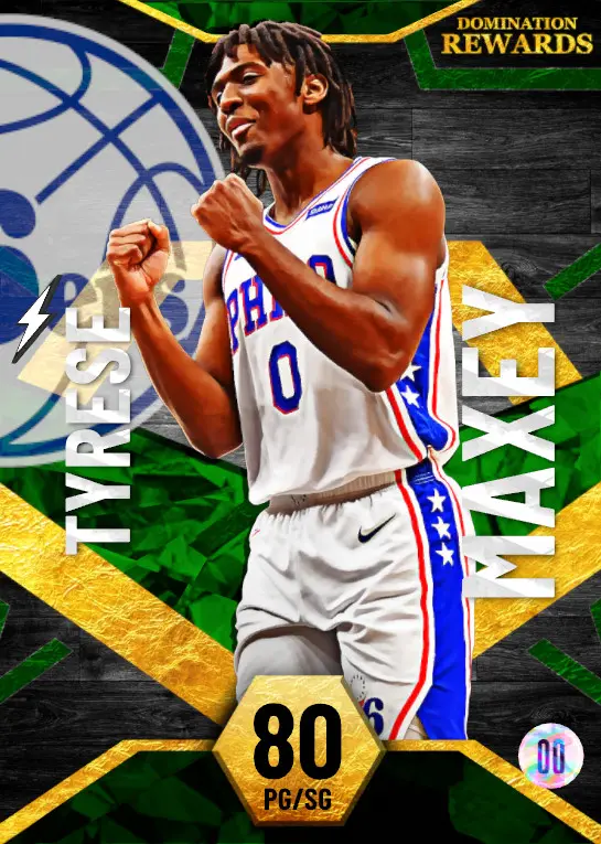 (EMERALD) Tyrese Maxey (80 OVR)