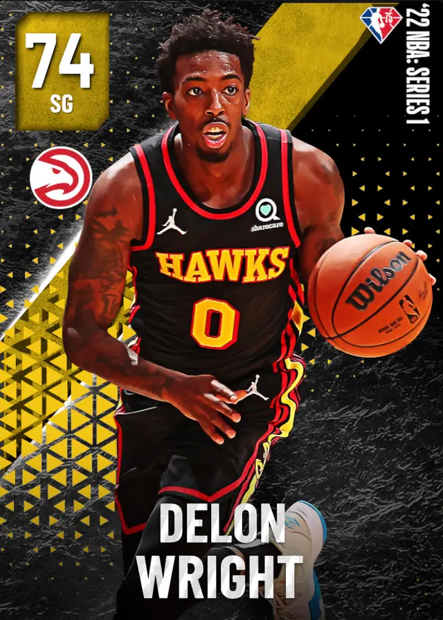 (GOLD) Delon Wright (74 OVR)