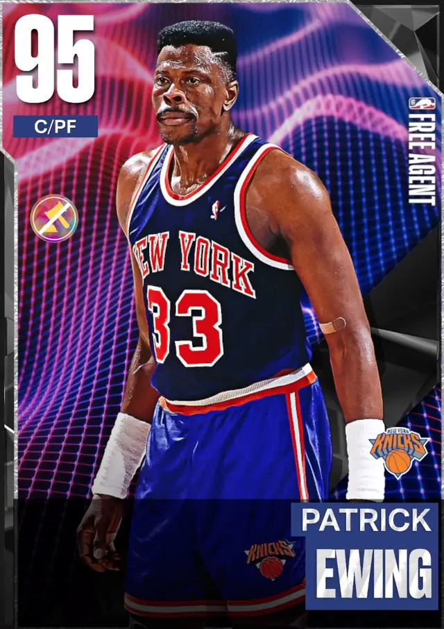 (FREEAGENT) Patrick Ewing (95 OVR)