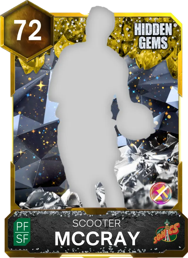 (GOLD) Scooter McCray (72 OVR)
