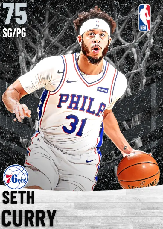 (SILVER) Seth Curry (75 OVR)