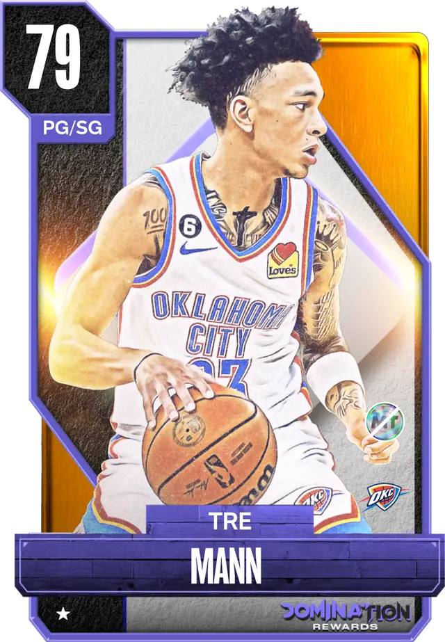(GOLD) Tre Mann (79 OVR)