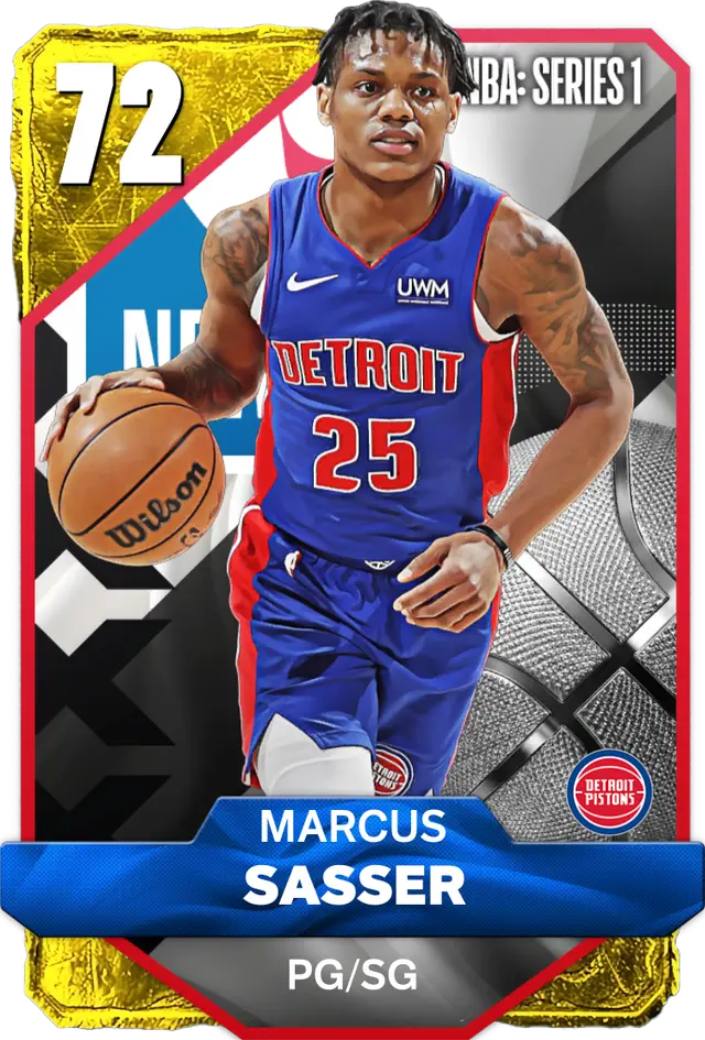 72 Marcus Sasser | Detroit Pistons