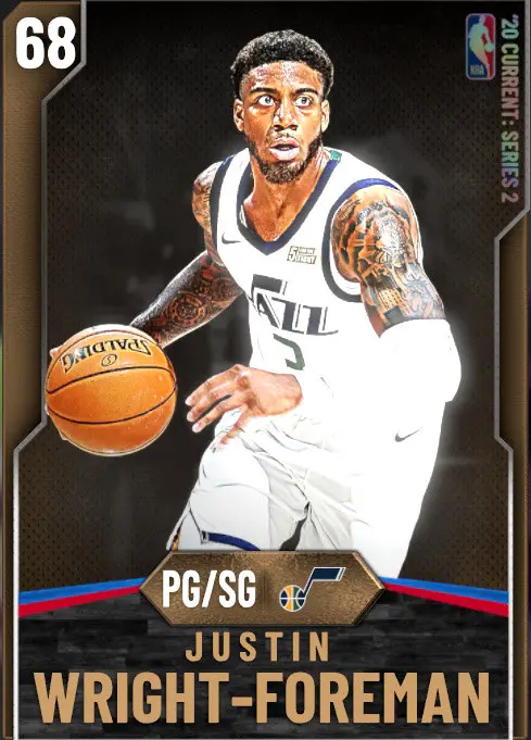 (BRONZE) Justin Wright-Foreman (68 OVR)