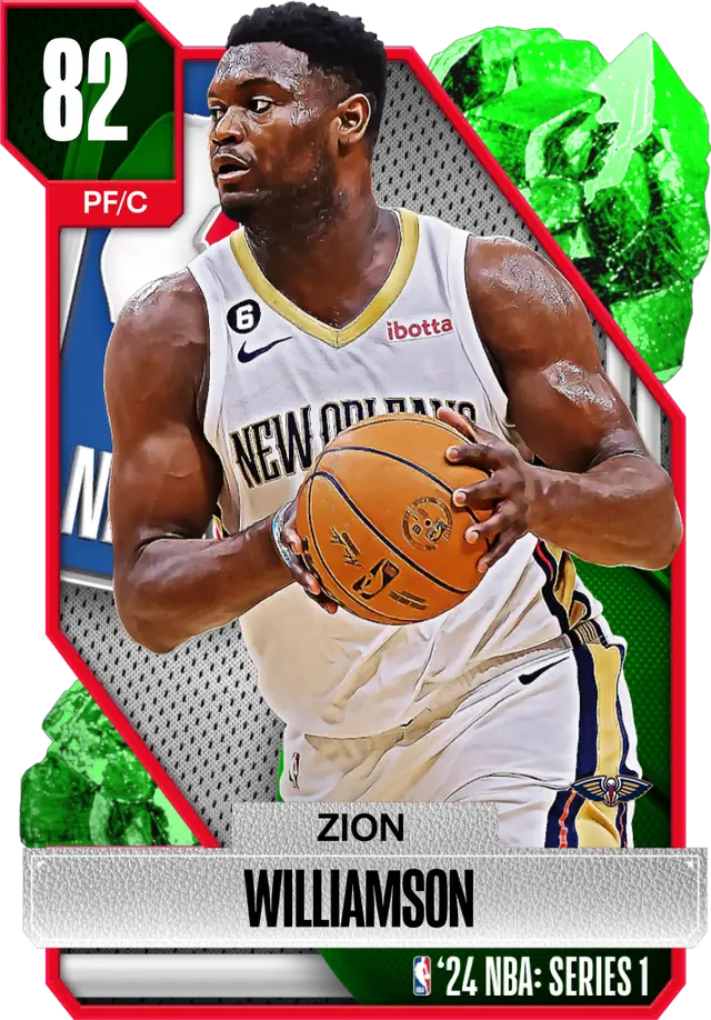 (EMERALD) Zion Williamson (82 OVR)