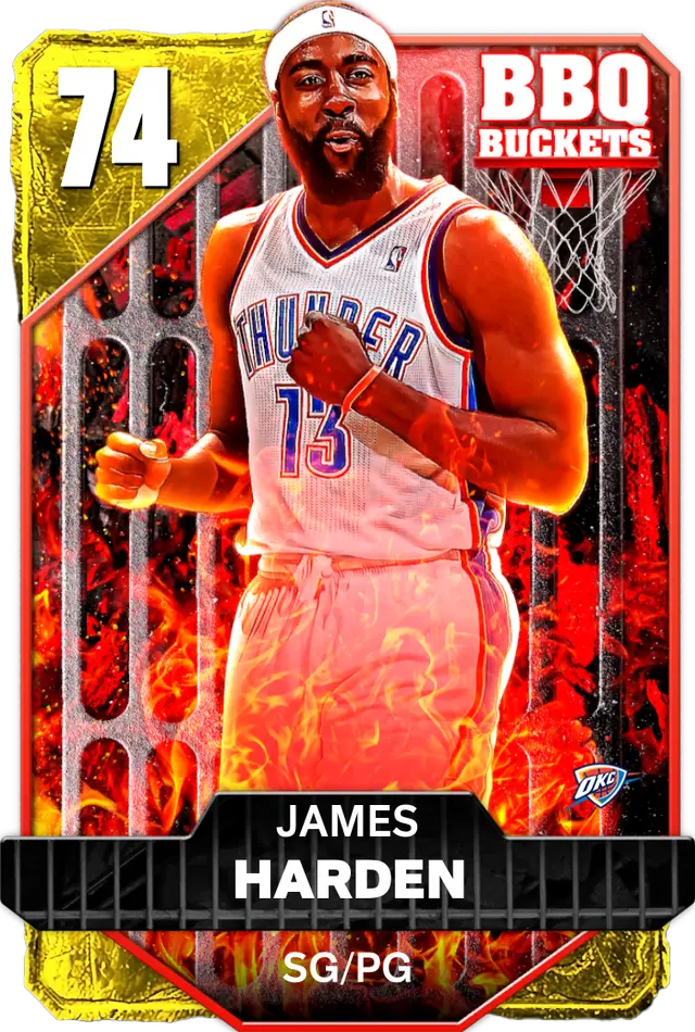 (GOLD) James Harden (74 OVR)