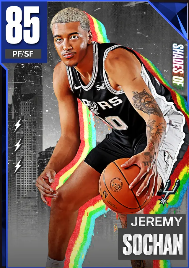 (SAPPHIRE) Jeremy Sochan (85 OVR)