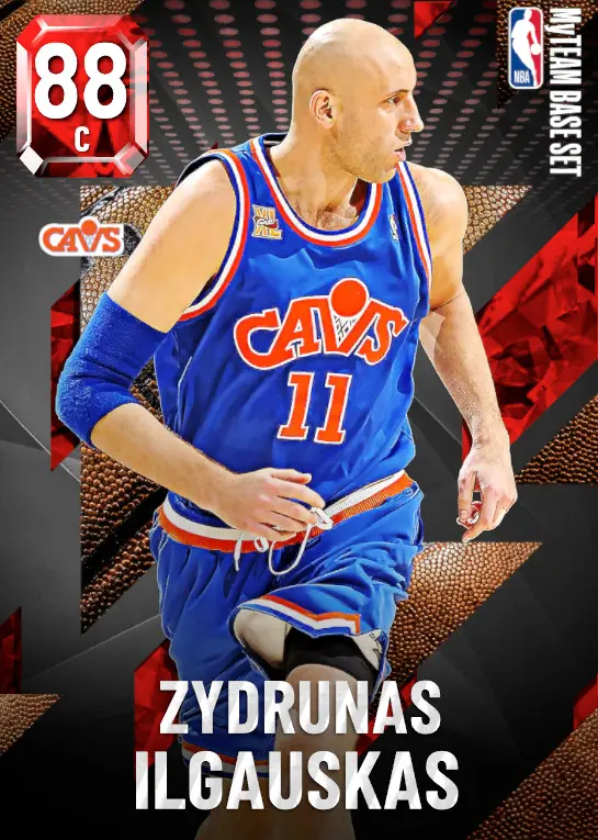 (RUBY) Zydrunas Ilgauskas (88 OVR)