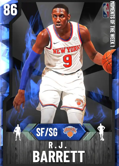 (SAPPHIRE) R.J. Barrett (86 OVR)