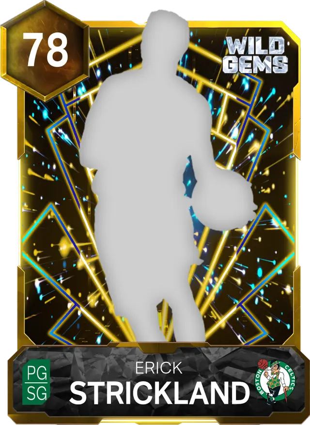 78 Erick Strickland | Gold Wild Gems